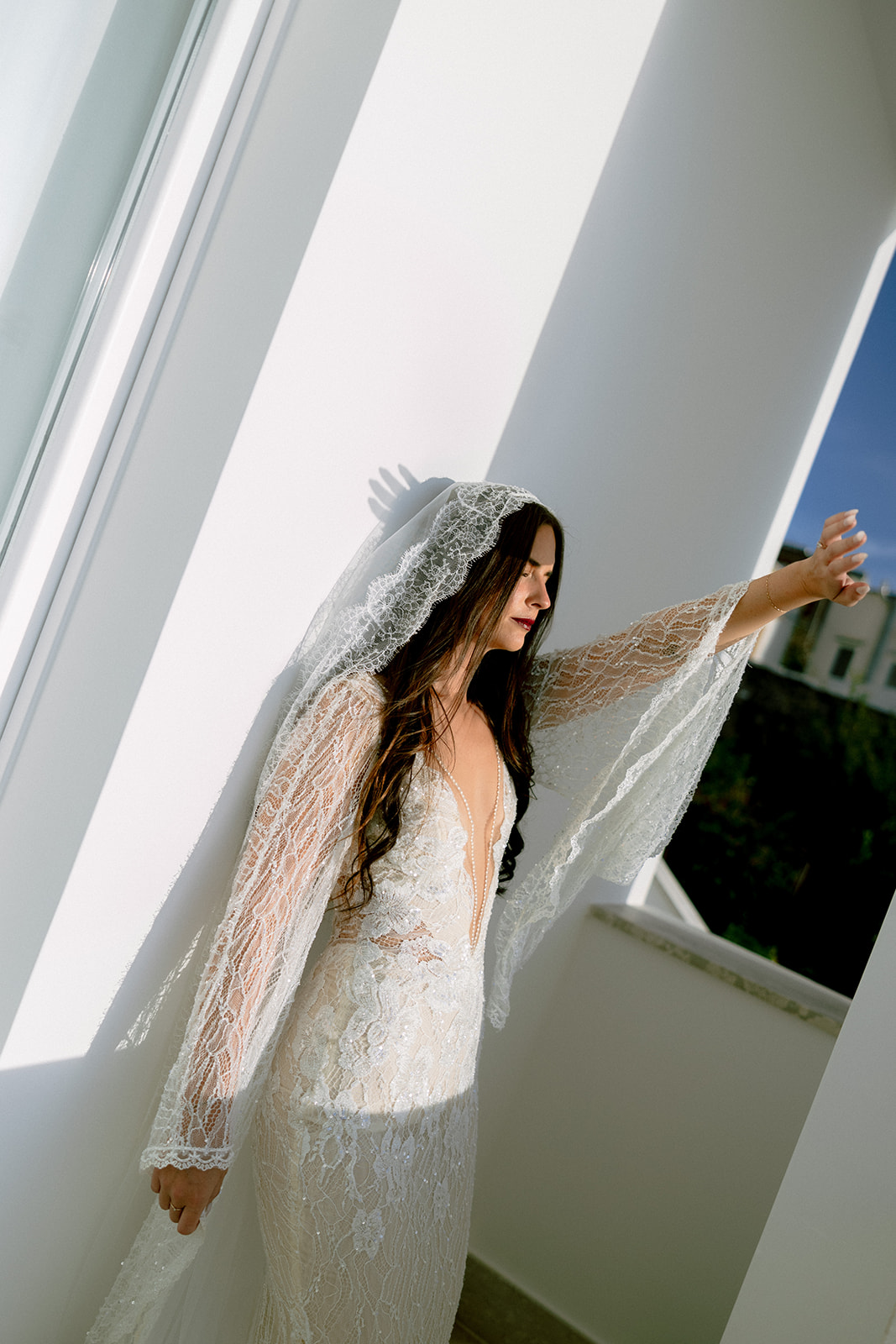 real galia lahav bride on the amalfi coast
