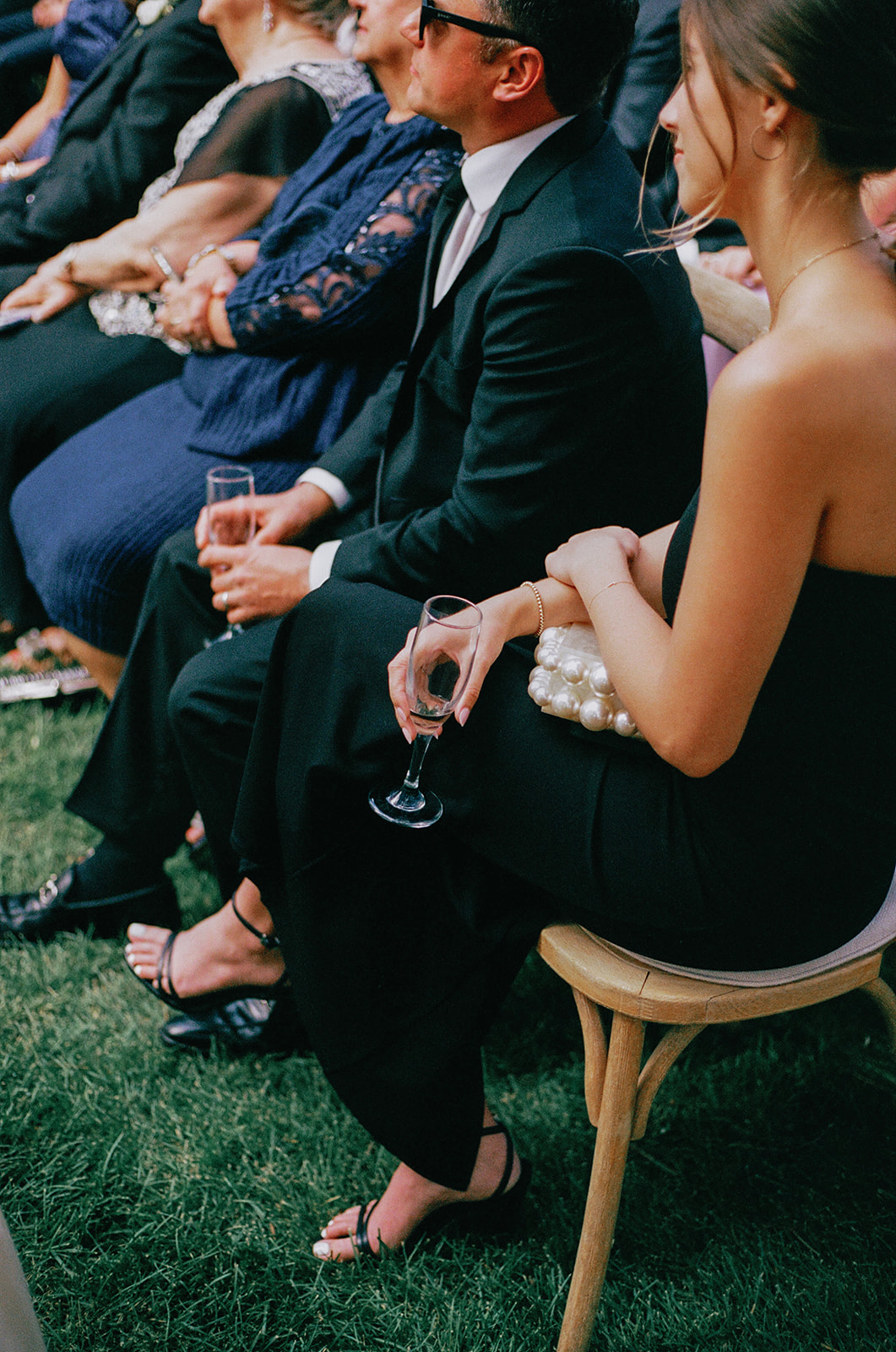 what to wear to a black tie wedding