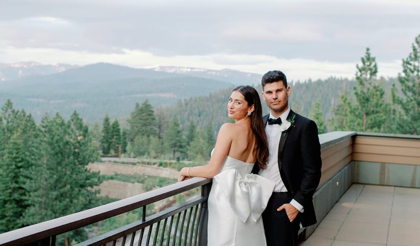 What does a fashion influencer wear to her wedding? THIS