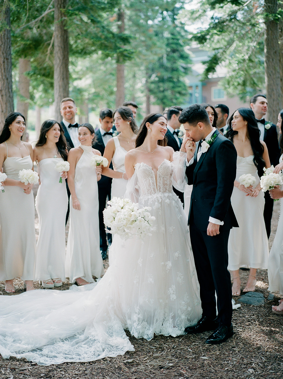woodland black tie wedding ideas