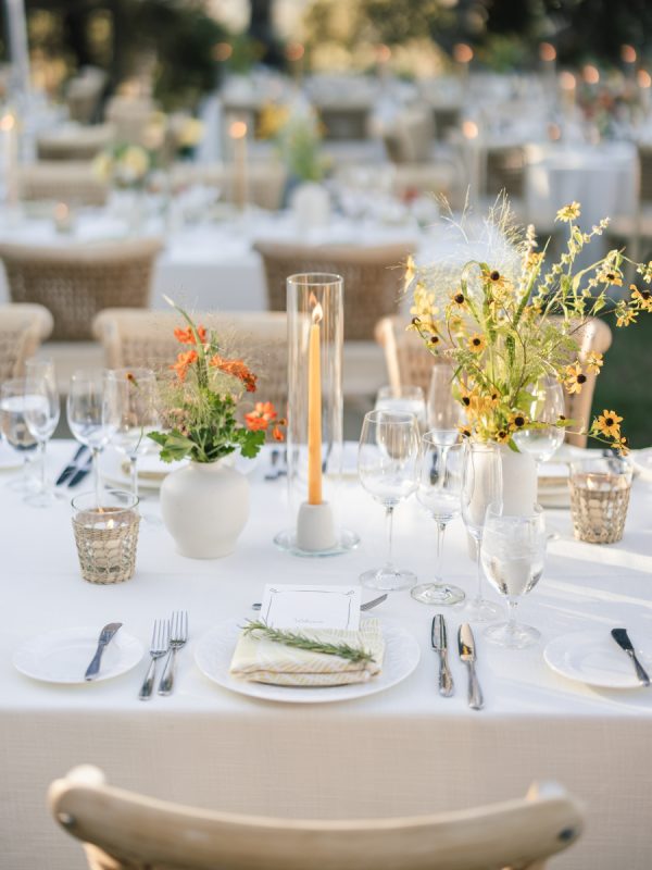 A Free-Spirited Garden Party Wedding in the Rolling Hills of Carmel Valley