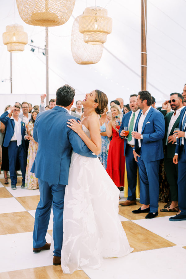 A Garden Wedding That Evokes Summertime Joy at a Private Residence in New York