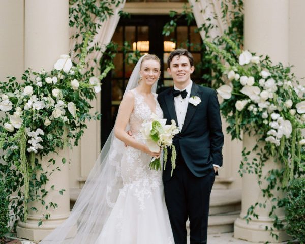 A Lime Green and White Whimsical Wedding at the Carolina Inn