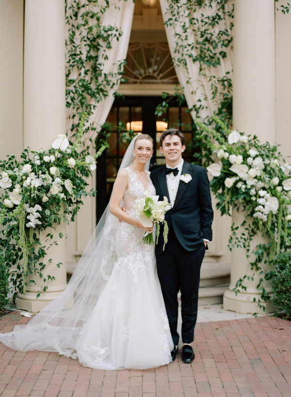A Lime Green and White Whimsical Wedding at the Carolina Inn