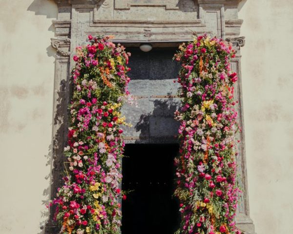 A Summer Garden Wedding Infused With Spanish and Italian Notes at Capo Santa Fortunata