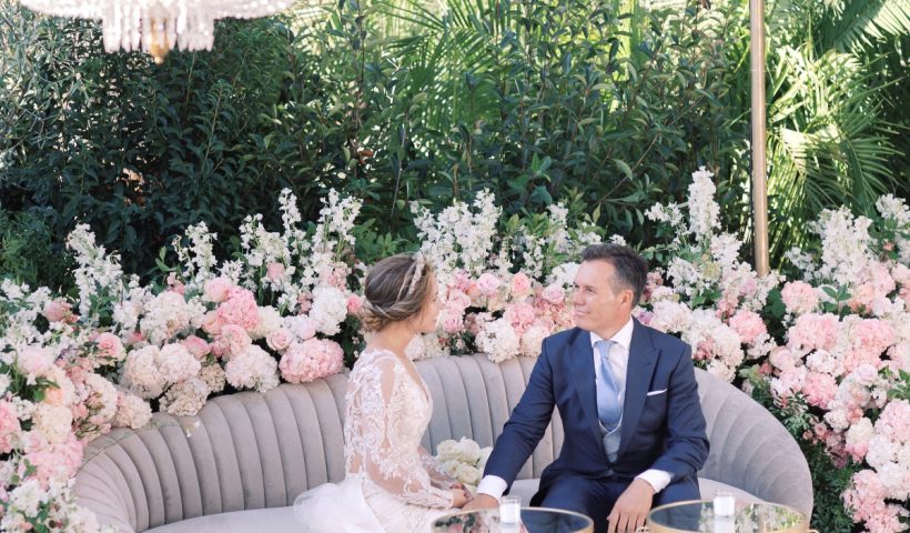 Edible art took center stage at this colorful spanish wedding