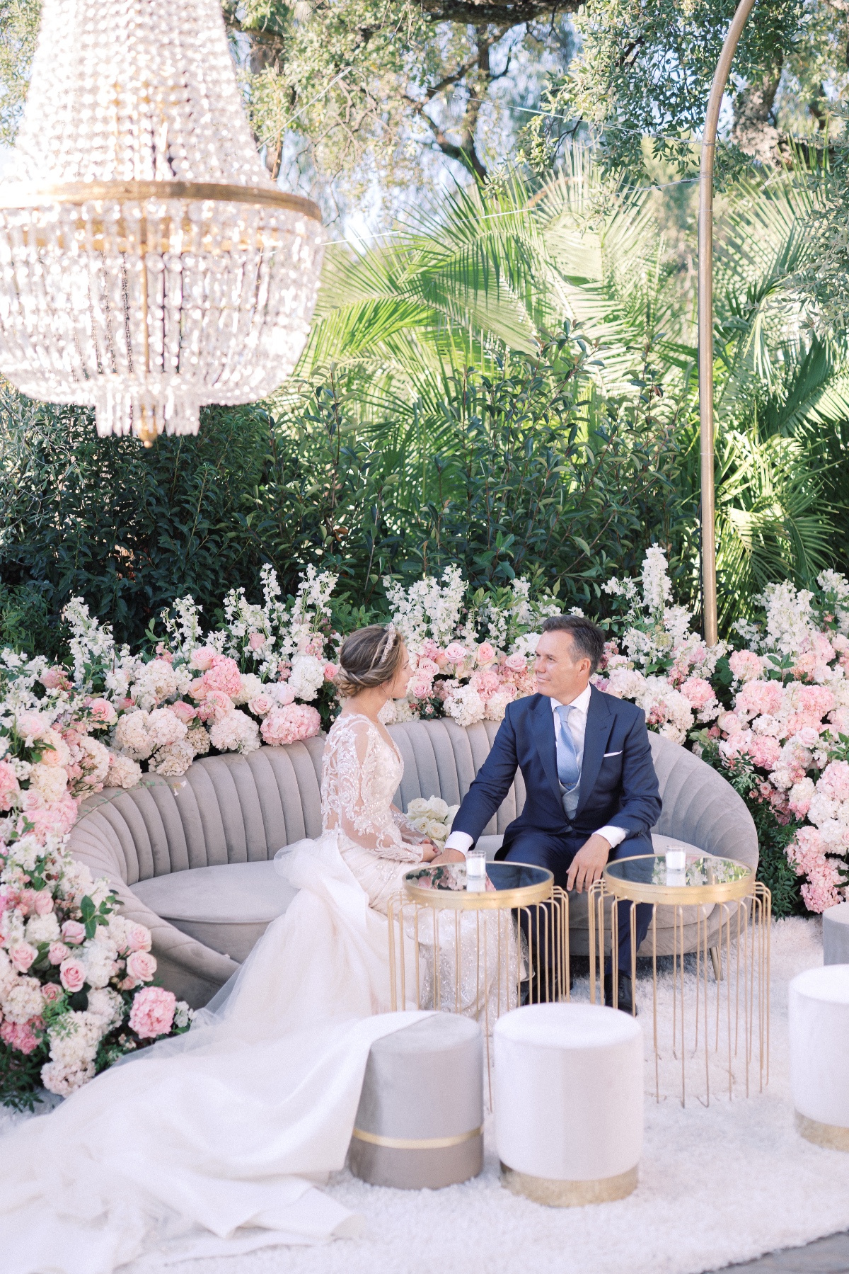 Edible art took center stage at this colorful spanish wedding