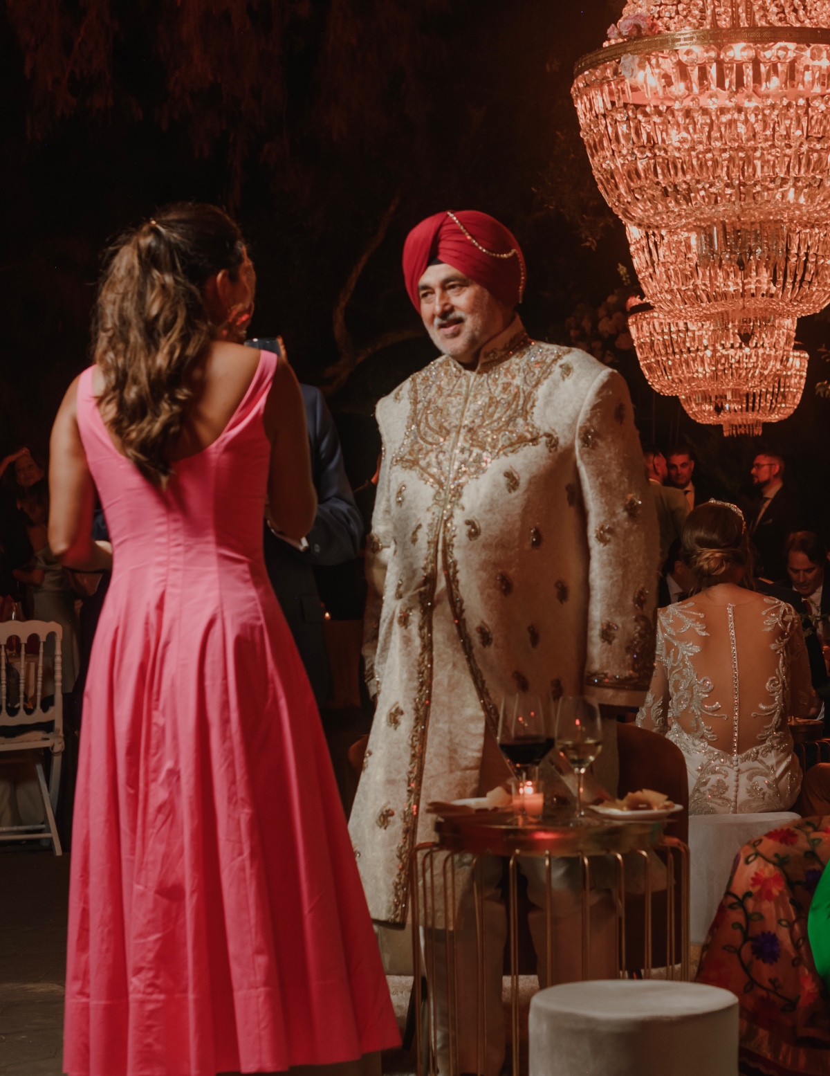 black tie wedding guest attire