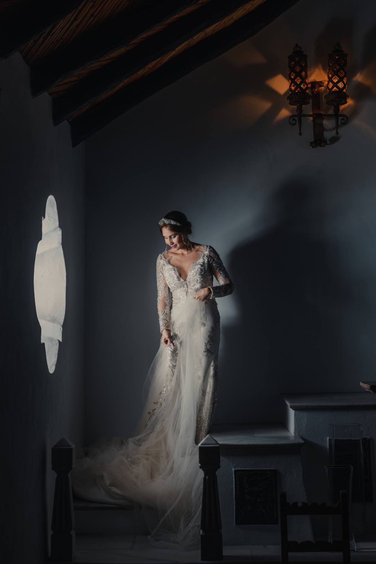 spanish wedding gown designer