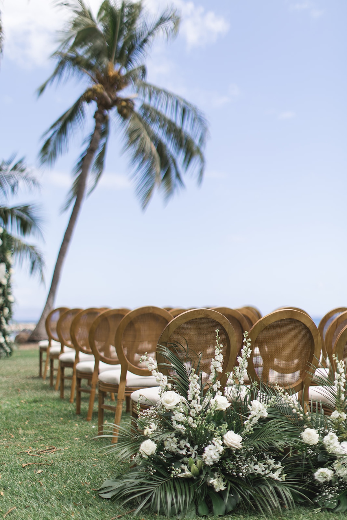 tropical wedding ceremony ideas