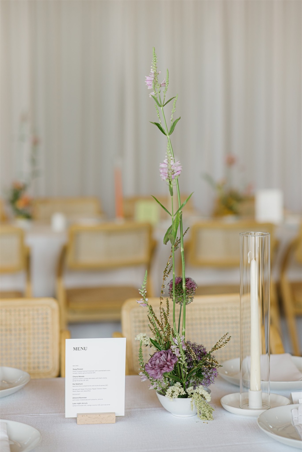 tall stem centerpieces