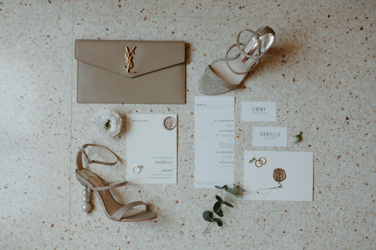 wedding invitation detail photo
