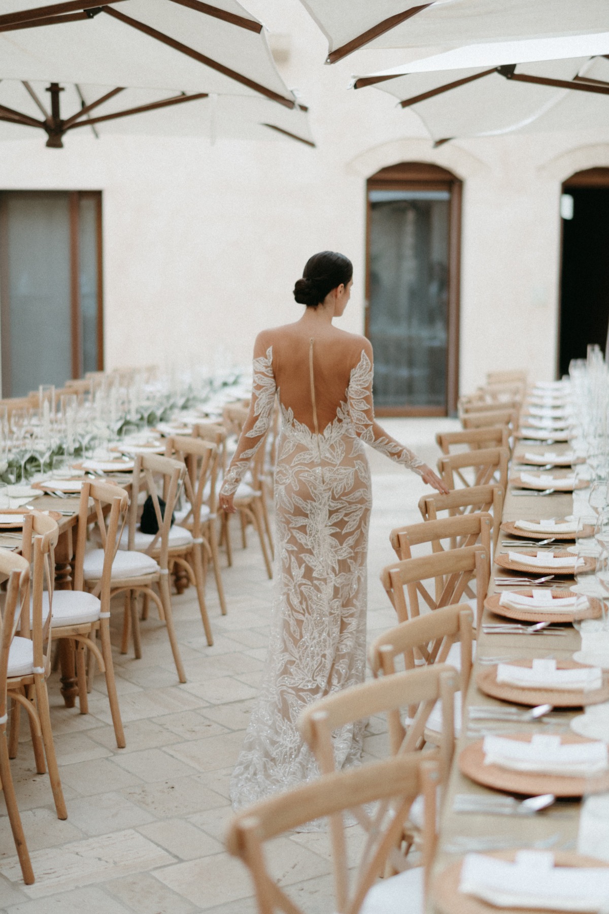 outdoor reception ideas for italy
