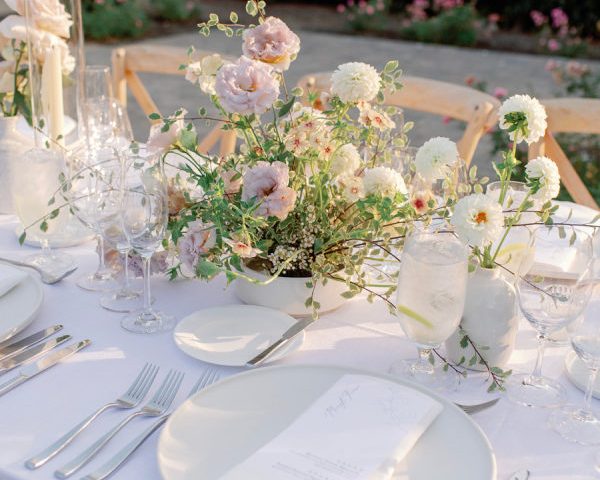 Rose Garden Wedding in Carmel at Bernardus Lodge & Spa
