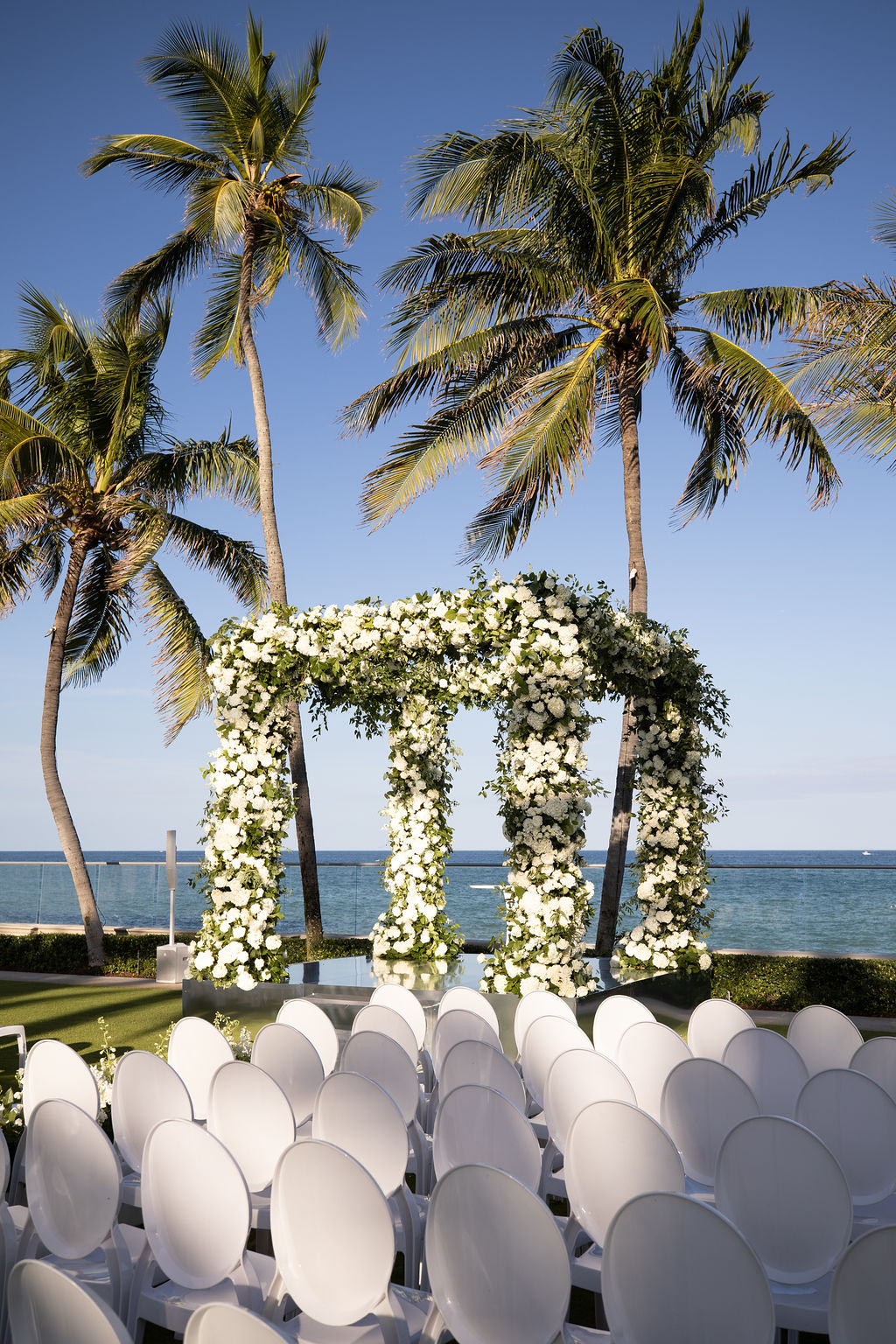floral chuppah for wedding