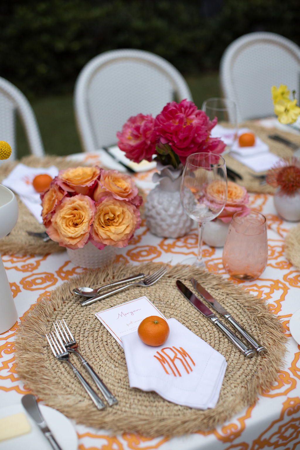 tropical wedding colors