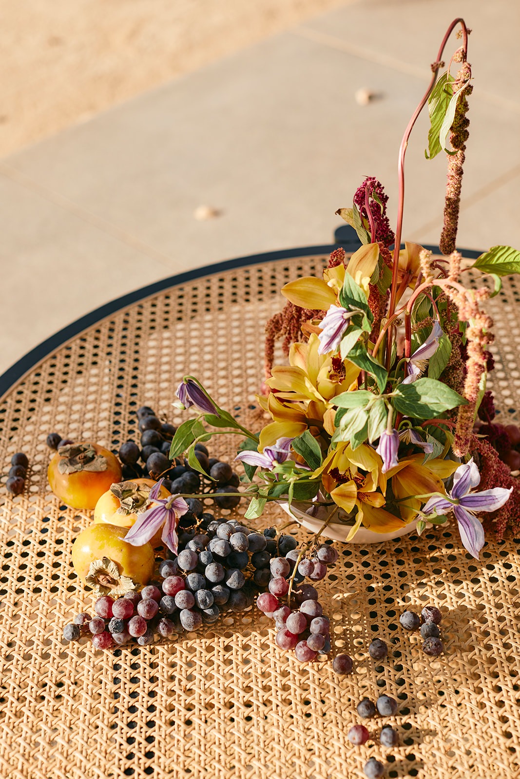 Yes, this wedding actually curated the perfect autumn color palette
