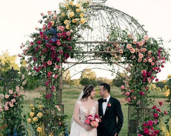 A Dutch Masters-Inspired Garden Wedding at The National Arboretum, Bursting with Bright Color and Comfortable Elegance