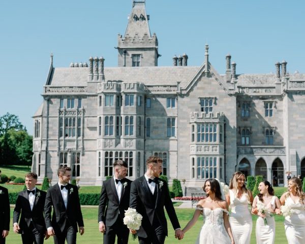 A Pro Footballer’s Wedding at the Iconic Adare Manor