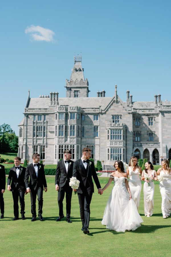 A Pro Footballer’s Wedding at the Iconic Adare Manor