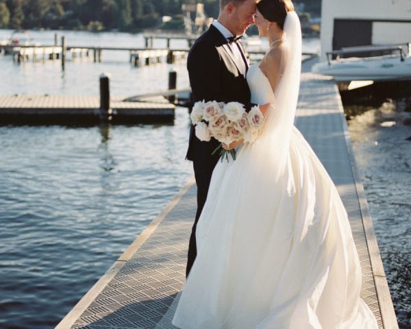A Study in Blush: Timeless Romance Meets Feminine Refinement at Seattle Tennis Club