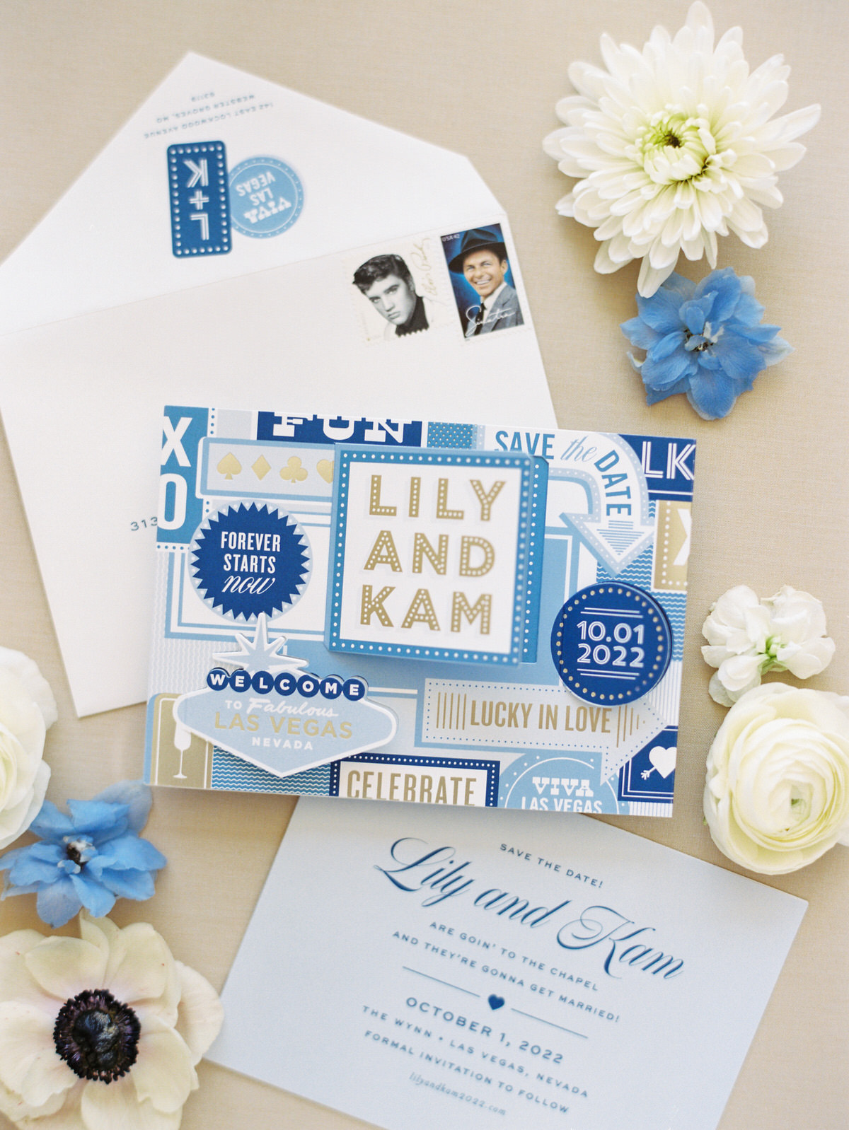 Las Vegas-inspired wedding