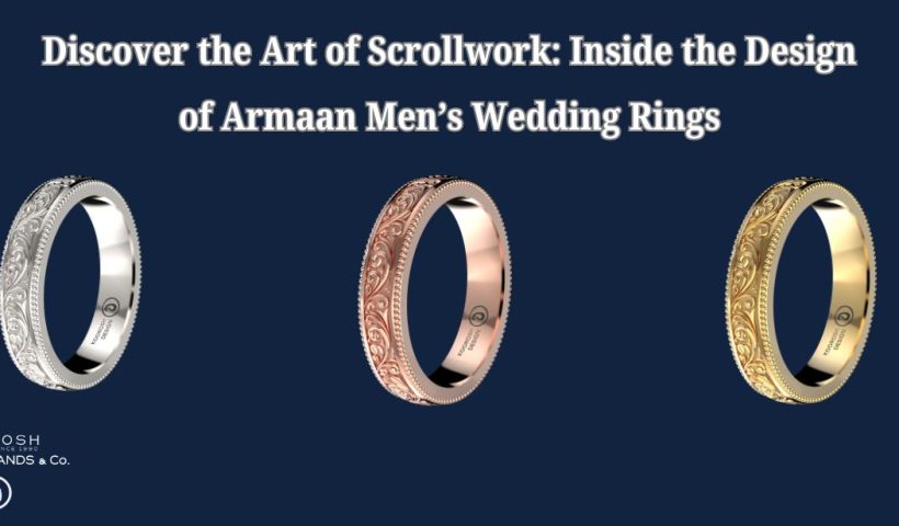 Discover the Art of Scrollwork_ Inside the Design of Armaan Men’s Wedding Rings