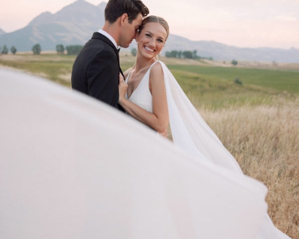 Montana Wedding Magic with Forest Greens, Fly Fishing Touches, and Wild Florals