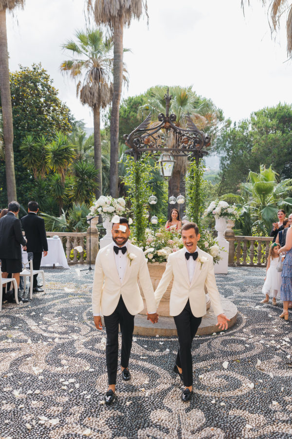 Sunset Vows and Seaside Splendor at Villa Durazzo’s 17th-Century Baroque Estate
