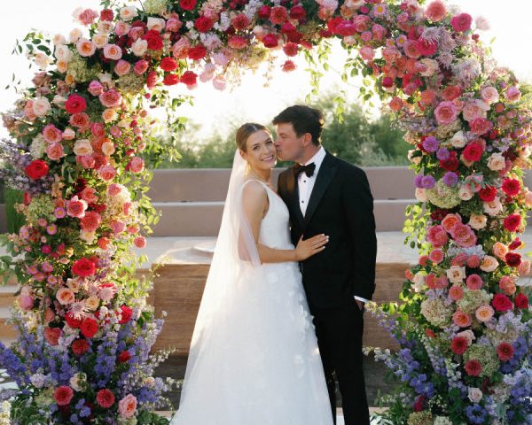 A Celebration of Bold Colors and Timeless Wedding Style
