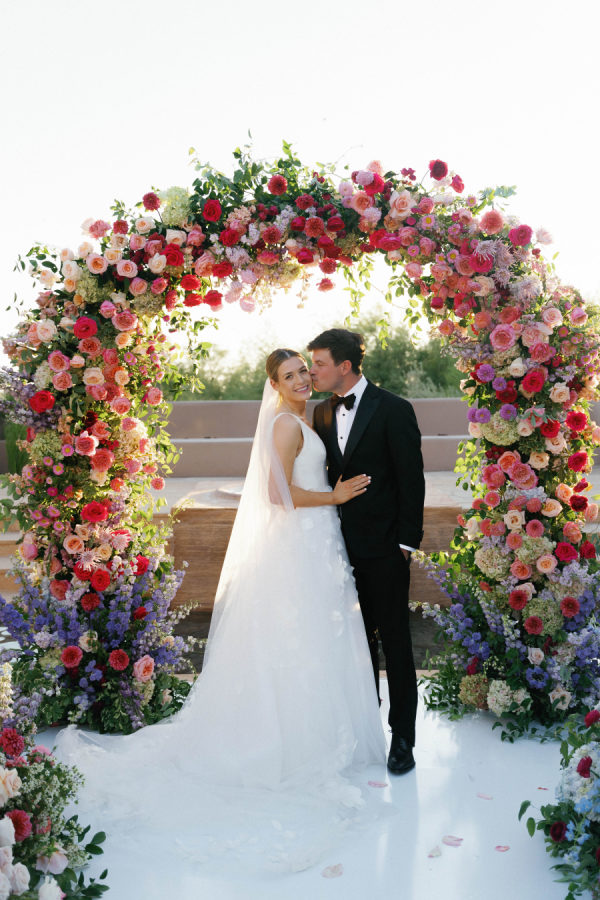 A Celebration of Bold Colors and Timeless Wedding Style