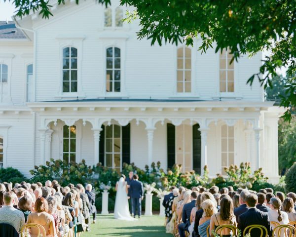 A Cheerful and Colorful Wedding at the Merrimon Wynne House