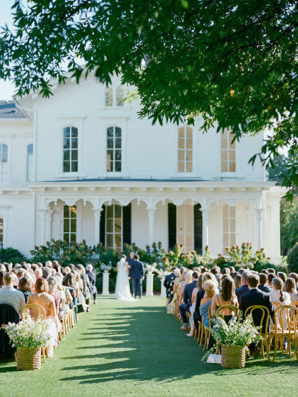 A Cheerful and Colorful Wedding at the Merrimon Wynne House