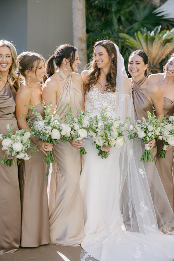 A Coastal Wedding Infused With Mocha Mousse Hues at The Ritz Carlton Amelia