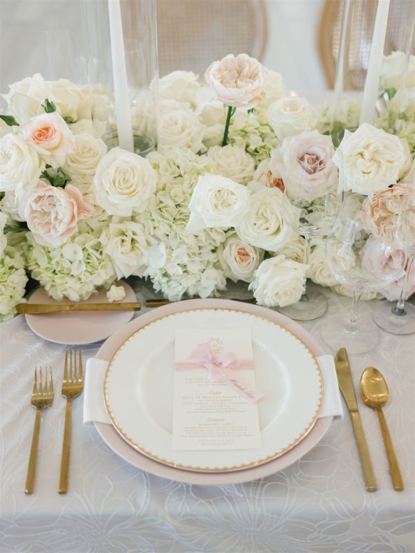 A Light and Airy Celebration Filled With Romantic Florals at Aspen Ranch