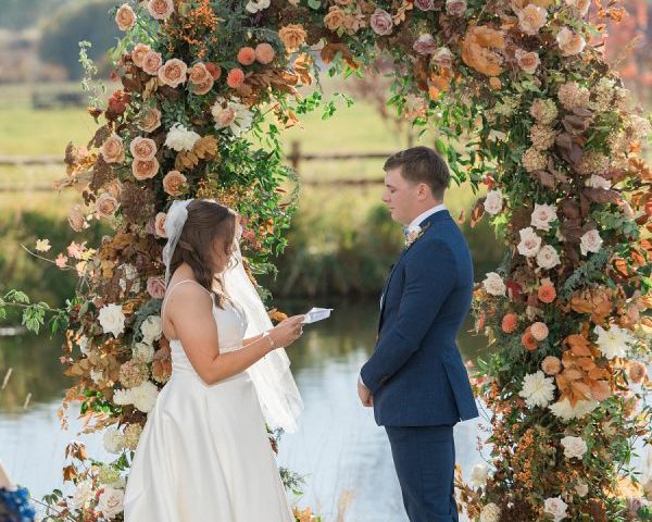 A Refined Celebration Inspired by the Crisp Beauty of a Perfect Fall Day at River Bottoms Ranch