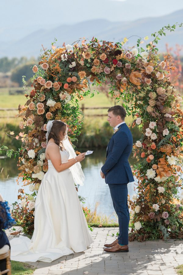 A Refined Celebration Inspired by the Crisp Beauty of a Perfect Fall Day at River Bottoms Ranch
