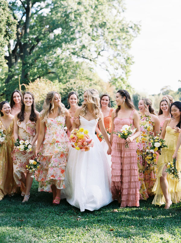 A Vibrant Late Summer Garden Wedding at the Brooklyn Botanic Garden