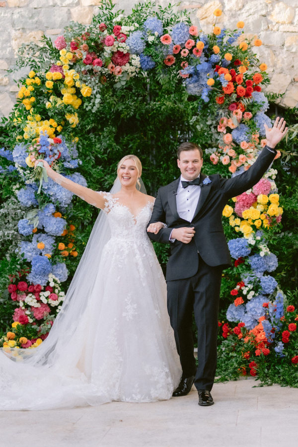 A Vividly Romantic Celebration Inspired by the Charm and Color of Asolo at Hotel Villa Cipriani