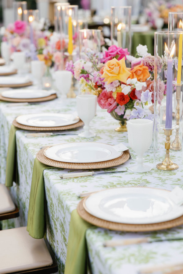 A Wedding Awash in Pink Where Romance Bloomed Naturally at Woodbine Mansion