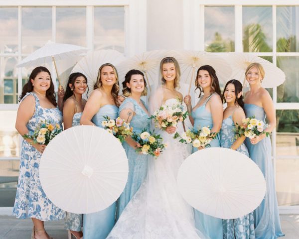 A Whimsical Wedding at Gallison Hall With Butterfly Details and European Countryside Charm