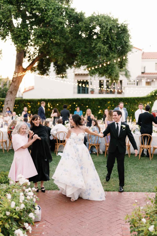 An Al Fresco Summer Wedding Filled With Soft Florals at Santa Barbara Club