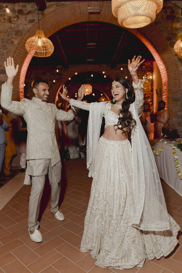 An Intimate Indian-American Celebration Blending Heritage and Heart in the Tuscan Countryside