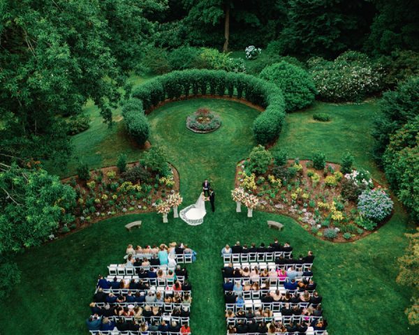A French Château Inspired Celebration Along the Sakonnet River