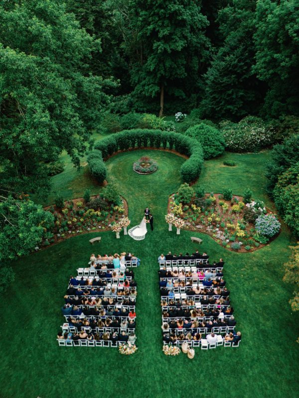 A French Château Inspired Celebration Along the Sakonnet River