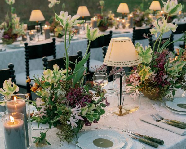 A Modern Meets Classic Wedding Editorial at Wildflower Farms