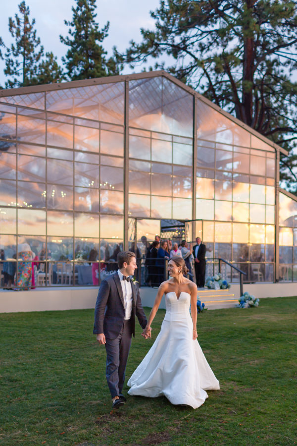 A Nantucket Meets Tahoe Wedding Weekend With Hydrangeas, Navy Hues, and Coastal Elegance