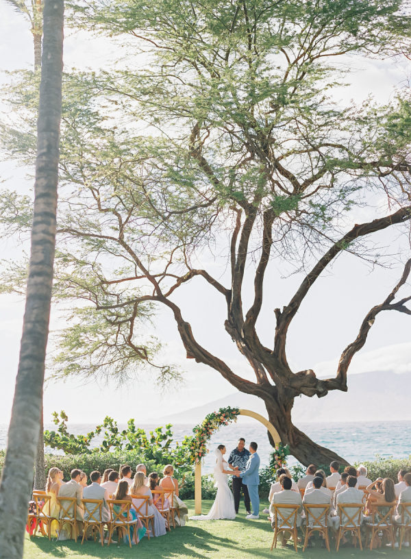 A U-Shaped Celebration of Love and Light in Maui
