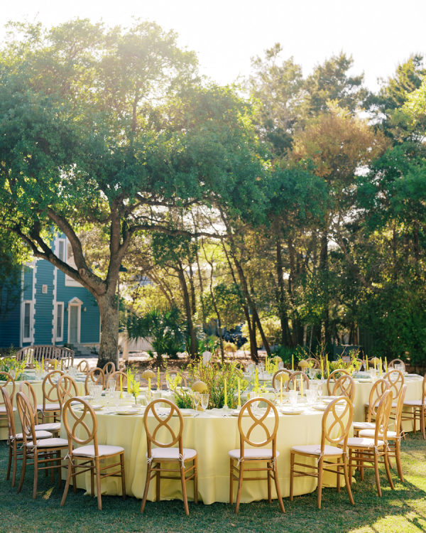 Under the Canopy in Seaside Where Timeless Romance Finds a Modern Twist