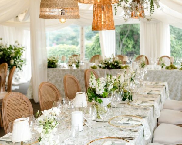 A Chic Vineyard Celebration in Earthy Hues at Villa Richter